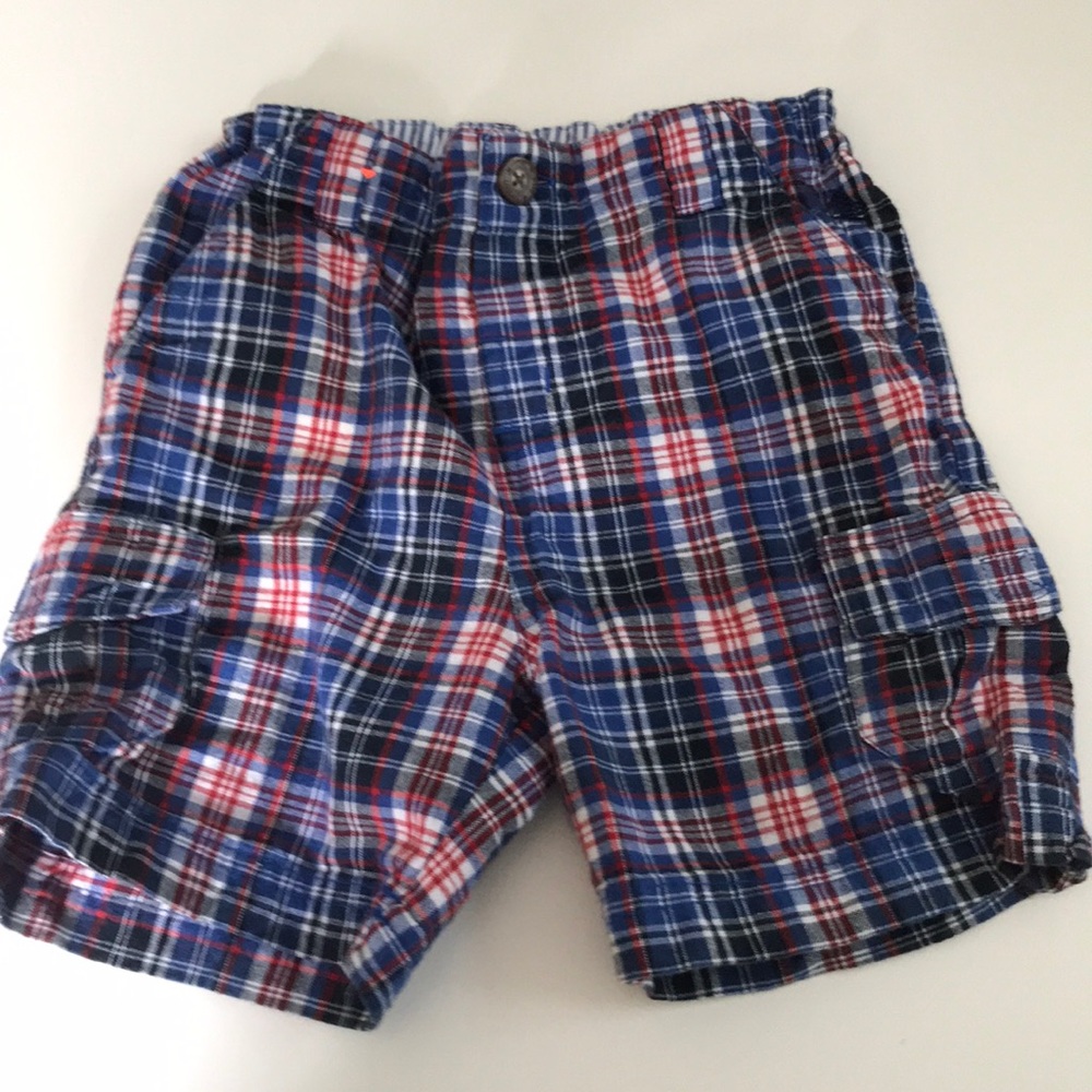 Red, white and blue shorts